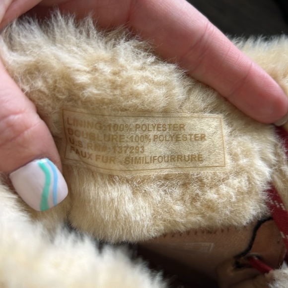 NWOT Clark’s Winter Suck Boots, Fur Trim, Plush Interior Size 7 - Picture 5 of 8